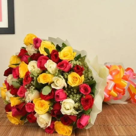 50 Mix Roses Bouquet