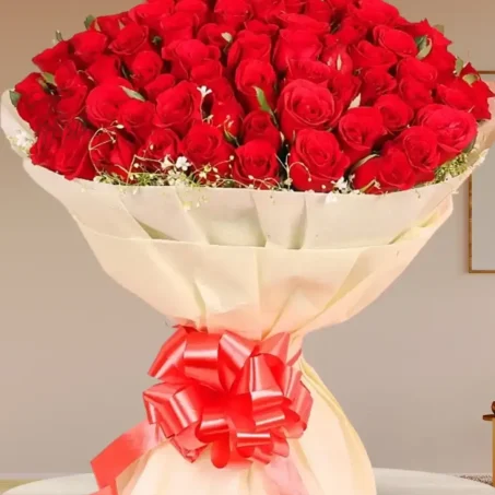 Big Bash Of 100 Red Roses