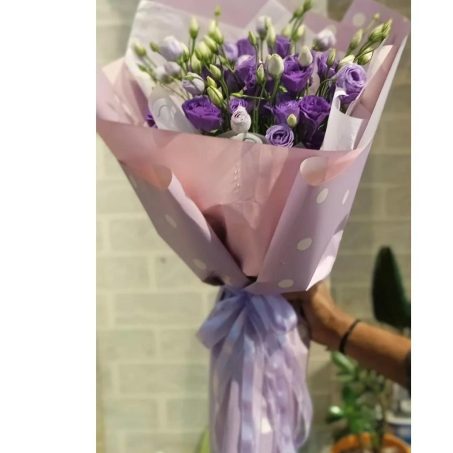 10 Purple Astroma Bouquet